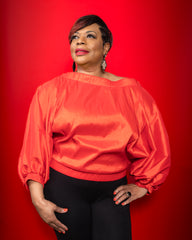 She's Sassy Off The Shoulder Top (Red)