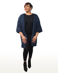 Rich Auntee Blue Sweater