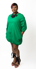 Green Bubble Dress