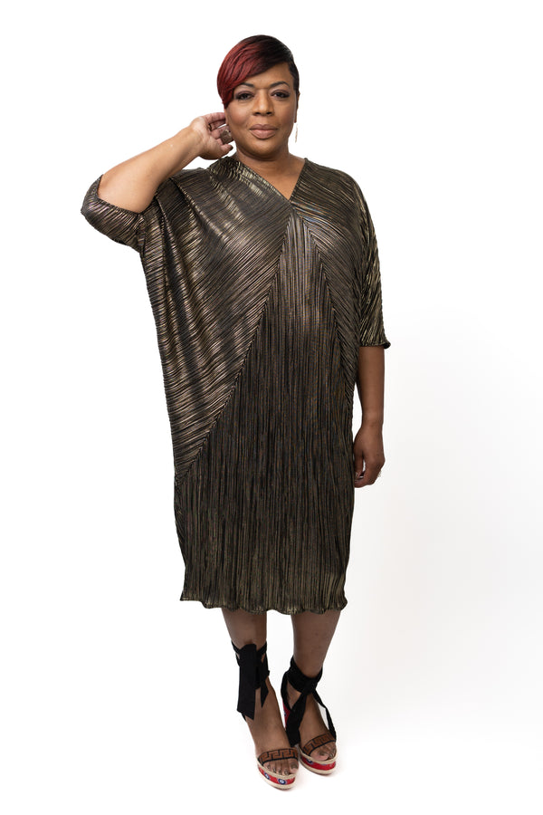 Ready for Dinner Date (Black/Gold)